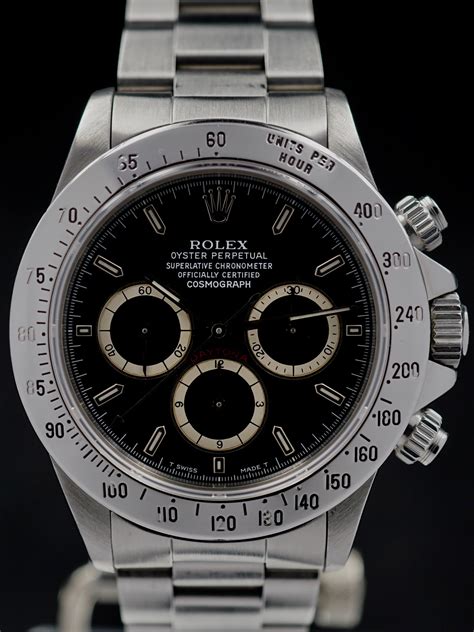 1991 vintage rolex daytona zenith price|Rolex daytona 16520 zenith.